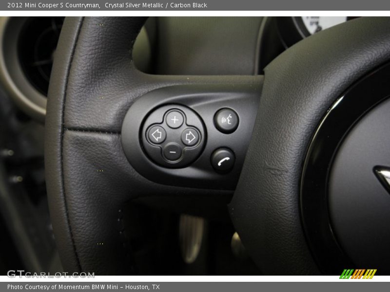 Crystal Silver Metallic / Carbon Black 2012 Mini Cooper S Countryman