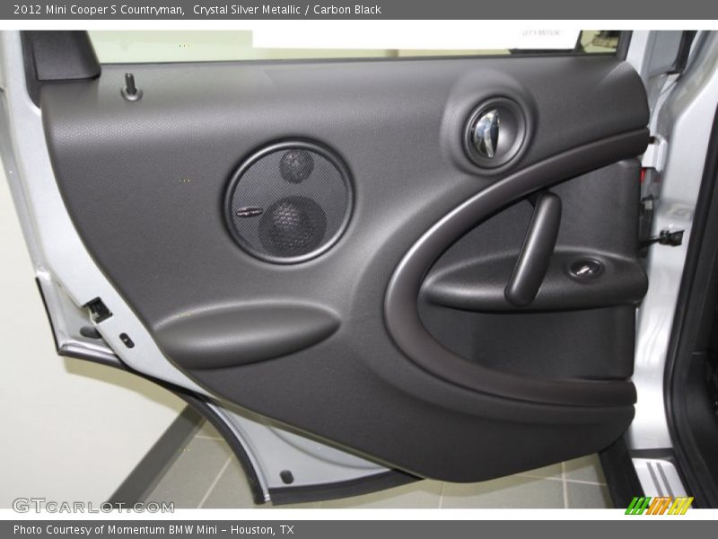 Crystal Silver Metallic / Carbon Black 2012 Mini Cooper S Countryman