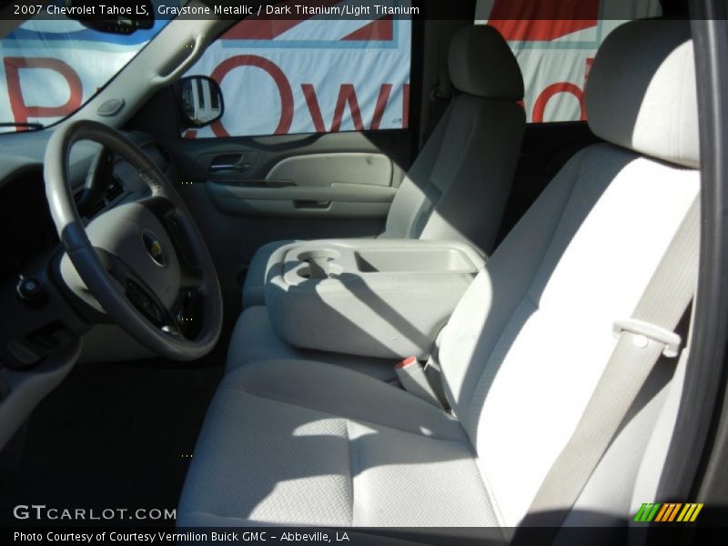 Graystone Metallic / Dark Titanium/Light Titanium 2007 Chevrolet Tahoe LS