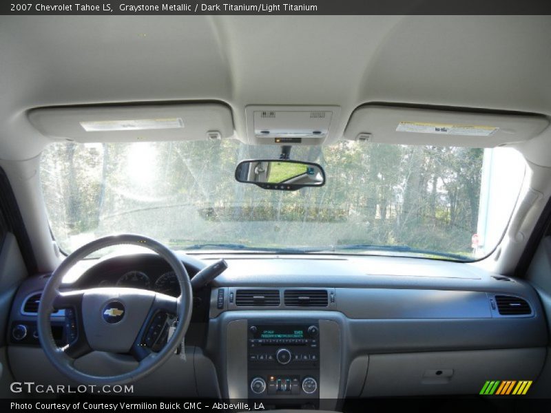 Graystone Metallic / Dark Titanium/Light Titanium 2007 Chevrolet Tahoe LS