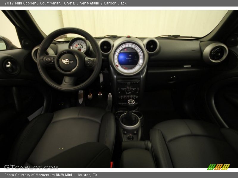 Crystal Silver Metallic / Carbon Black 2012 Mini Cooper S Countryman