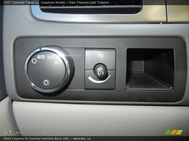 Graystone Metallic / Dark Titanium/Light Titanium 2007 Chevrolet Tahoe LS
