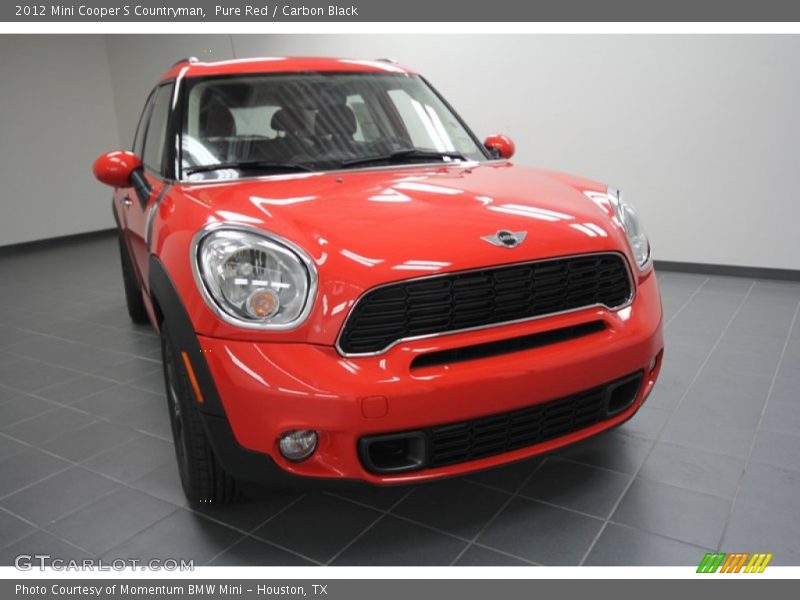 Pure Red / Carbon Black 2012 Mini Cooper S Countryman