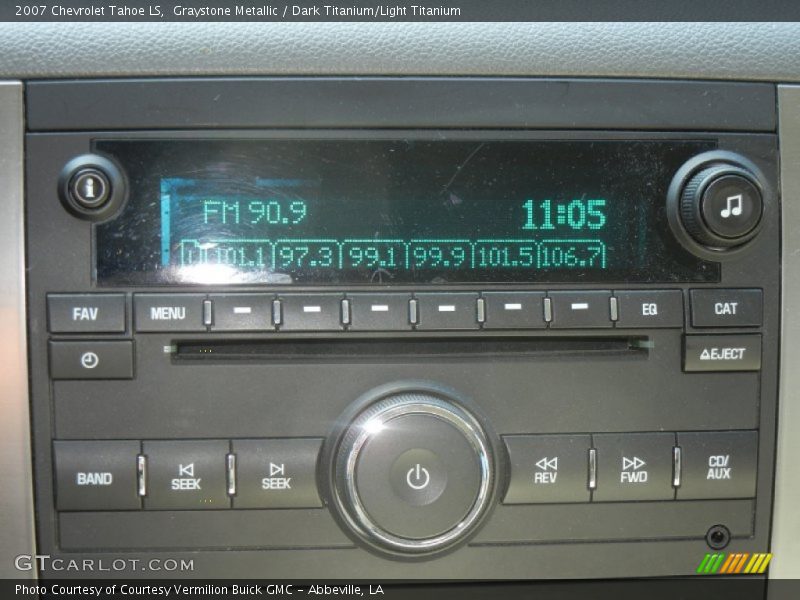Graystone Metallic / Dark Titanium/Light Titanium 2007 Chevrolet Tahoe LS