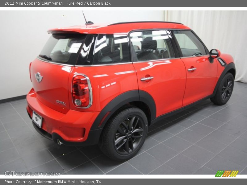 Pure Red / Carbon Black 2012 Mini Cooper S Countryman