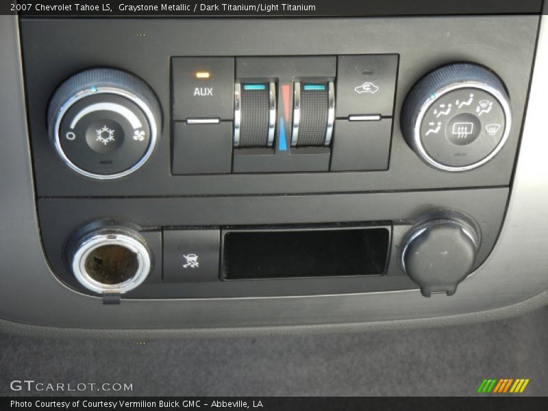 Graystone Metallic / Dark Titanium/Light Titanium 2007 Chevrolet Tahoe LS