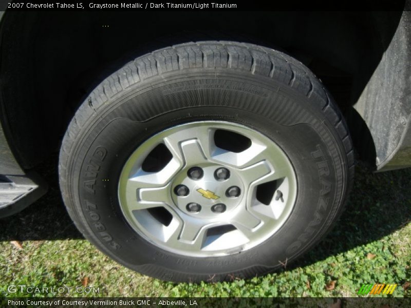 Graystone Metallic / Dark Titanium/Light Titanium 2007 Chevrolet Tahoe LS