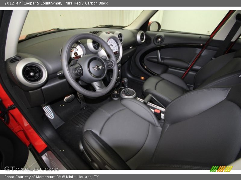 Pure Red / Carbon Black 2012 Mini Cooper S Countryman