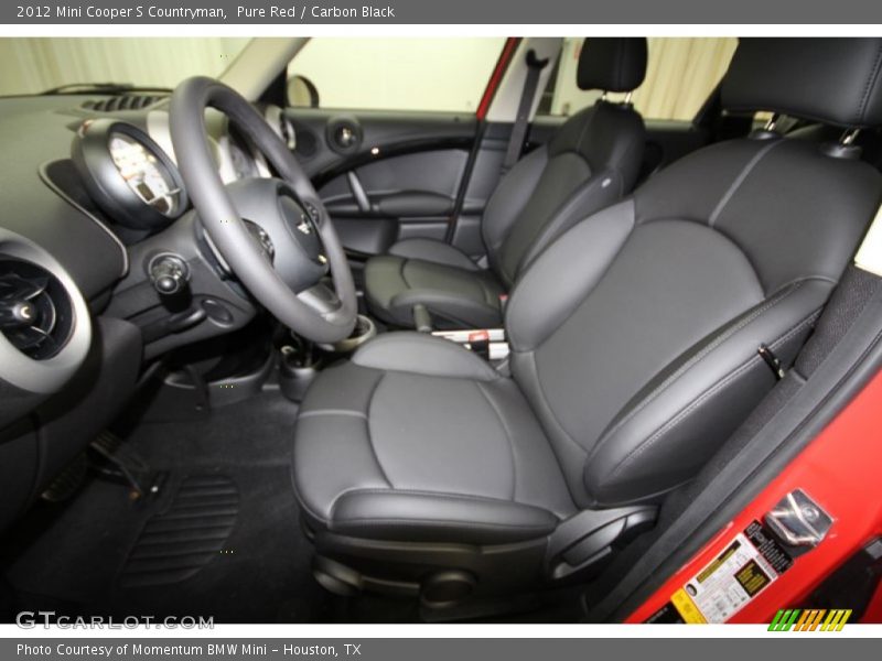 Pure Red / Carbon Black 2012 Mini Cooper S Countryman