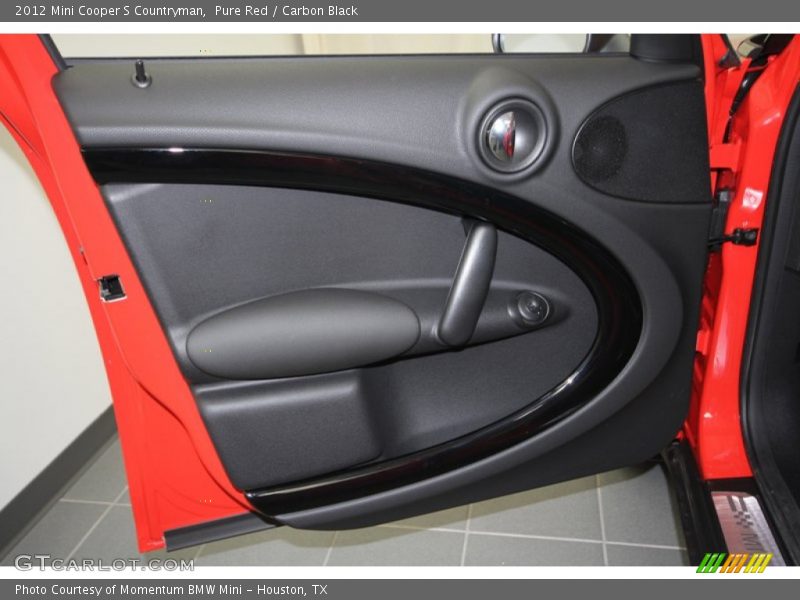 Pure Red / Carbon Black 2012 Mini Cooper S Countryman