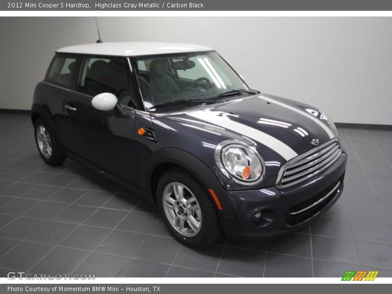 Highclass Gray Metallic / Carbon Black 2012 Mini Cooper S Hardtop