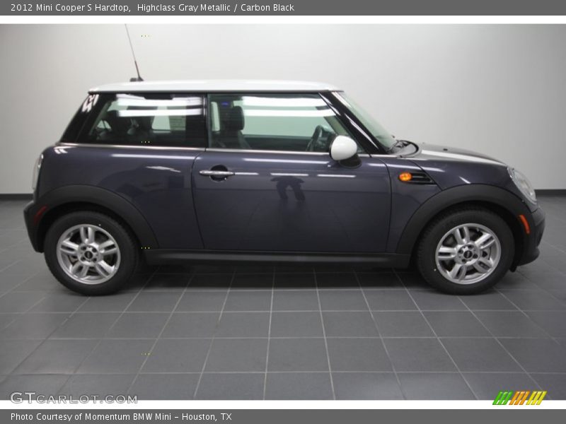 Highclass Gray Metallic / Carbon Black 2012 Mini Cooper S Hardtop