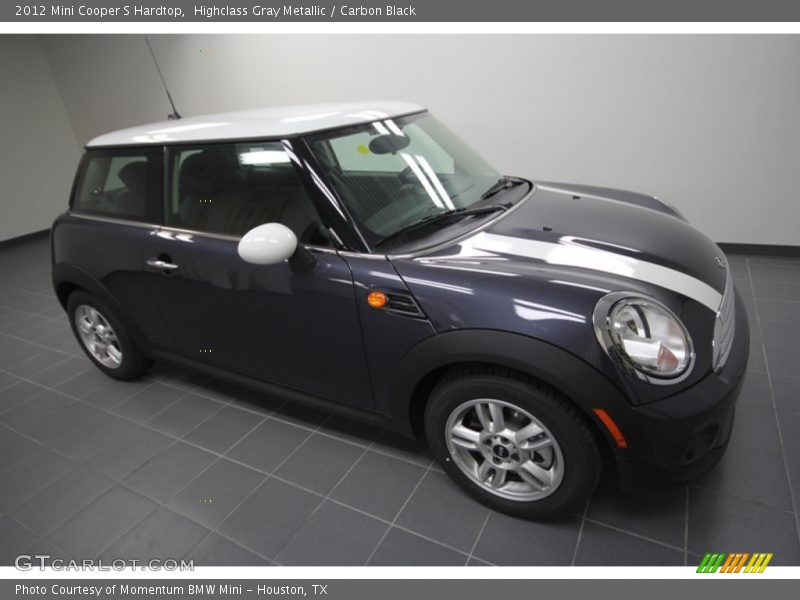 Highclass Gray Metallic / Carbon Black 2012 Mini Cooper S Hardtop
