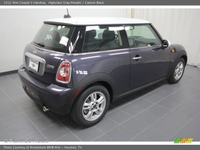 Highclass Gray Metallic / Carbon Black 2012 Mini Cooper S Hardtop