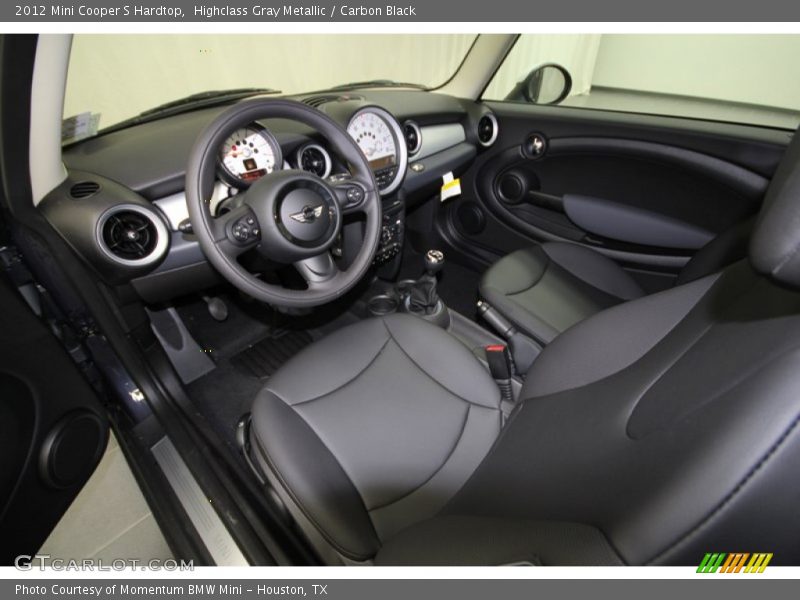 Highclass Gray Metallic / Carbon Black 2012 Mini Cooper S Hardtop