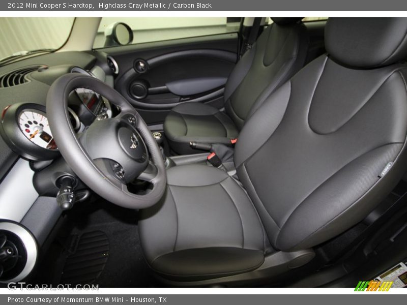 Highclass Gray Metallic / Carbon Black 2012 Mini Cooper S Hardtop