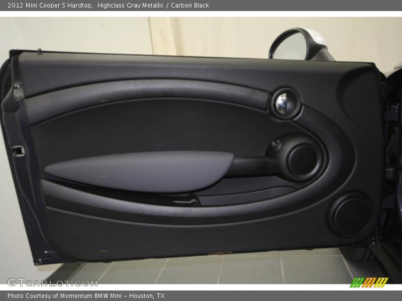 Highclass Gray Metallic / Carbon Black 2012 Mini Cooper S Hardtop