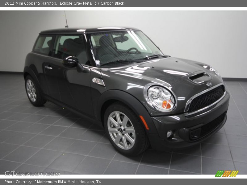 Eclipse Gray Metallic / Carbon Black 2012 Mini Cooper S Hardtop