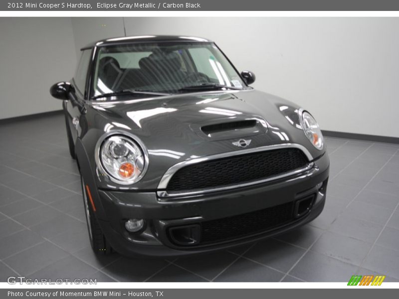 Eclipse Gray Metallic / Carbon Black 2012 Mini Cooper S Hardtop
