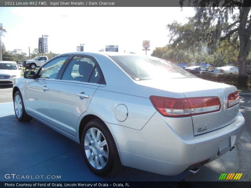 Ingot Silver Metallic / Dark Charcoal 2011 Lincoln MKZ FWD