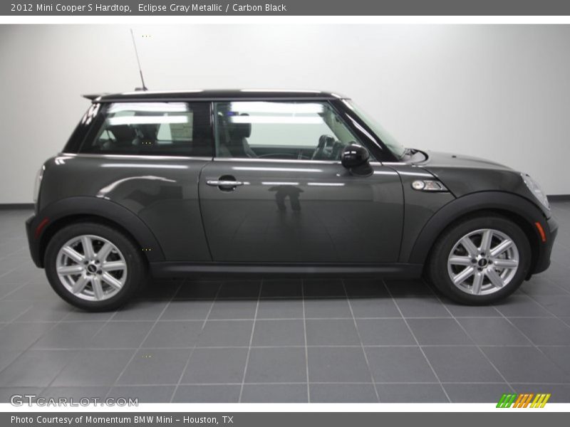 Eclipse Gray Metallic / Carbon Black 2012 Mini Cooper S Hardtop