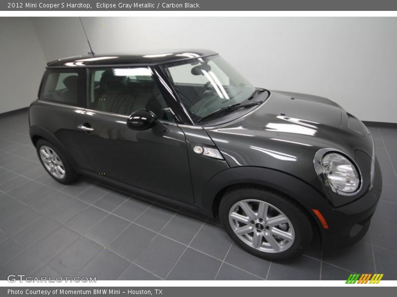 Eclipse Gray Metallic / Carbon Black 2012 Mini Cooper S Hardtop