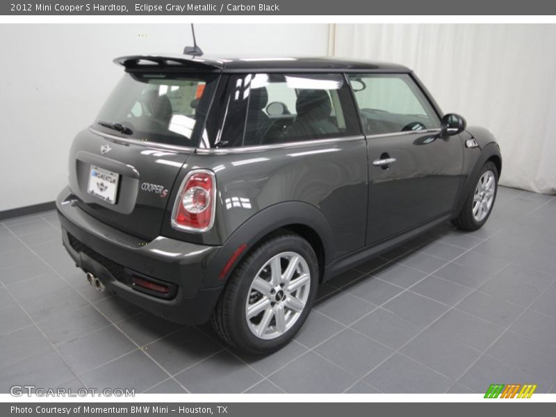 Eclipse Gray Metallic / Carbon Black 2012 Mini Cooper S Hardtop