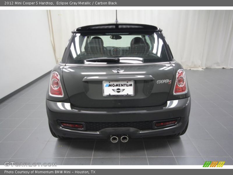 Eclipse Gray Metallic / Carbon Black 2012 Mini Cooper S Hardtop