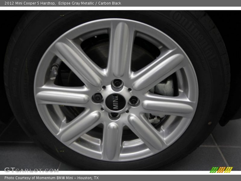 Eclipse Gray Metallic / Carbon Black 2012 Mini Cooper S Hardtop
