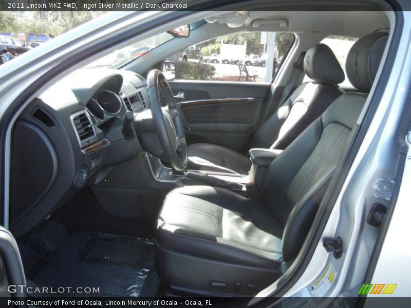 Ingot Silver Metallic / Dark Charcoal 2011 Lincoln MKZ FWD