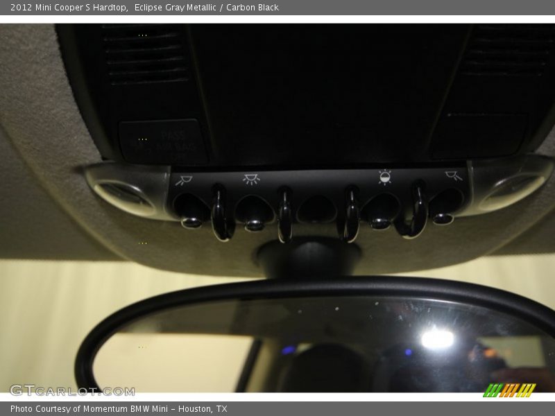 Eclipse Gray Metallic / Carbon Black 2012 Mini Cooper S Hardtop