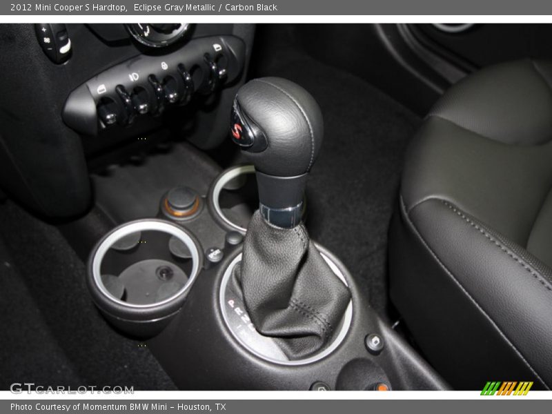 Eclipse Gray Metallic / Carbon Black 2012 Mini Cooper S Hardtop