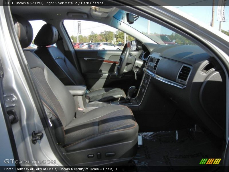 Ingot Silver Metallic / Dark Charcoal 2011 Lincoln MKZ FWD