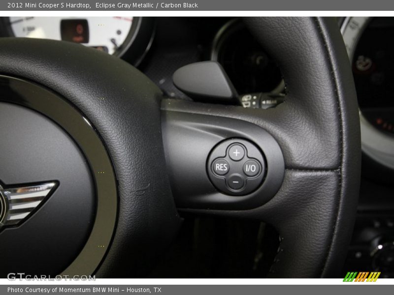 Eclipse Gray Metallic / Carbon Black 2012 Mini Cooper S Hardtop