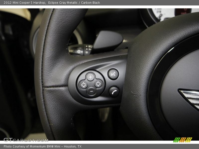 Eclipse Gray Metallic / Carbon Black 2012 Mini Cooper S Hardtop