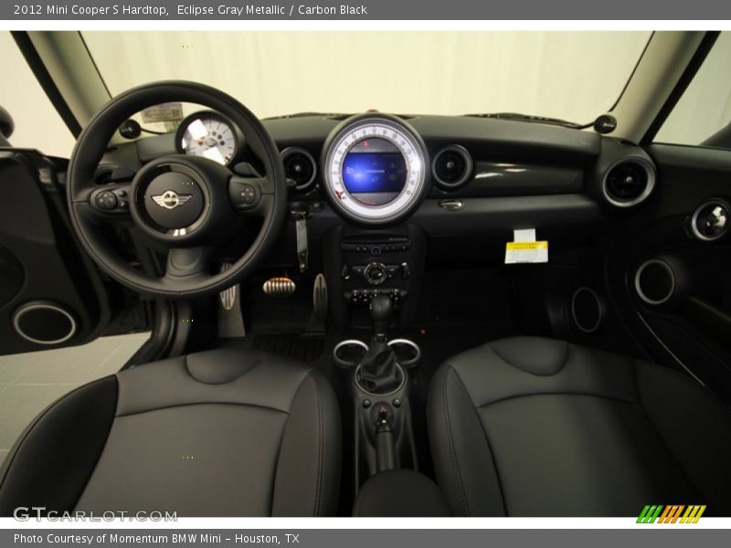 Eclipse Gray Metallic / Carbon Black 2012 Mini Cooper S Hardtop