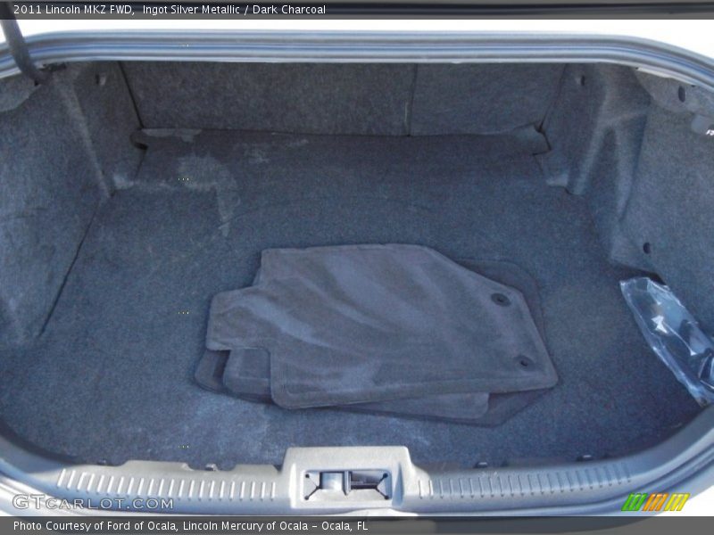 Ingot Silver Metallic / Dark Charcoal 2011 Lincoln MKZ FWD