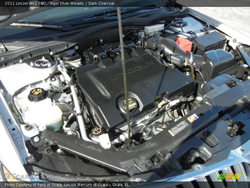 Ingot Silver Metallic / Dark Charcoal 2011 Lincoln MKZ FWD