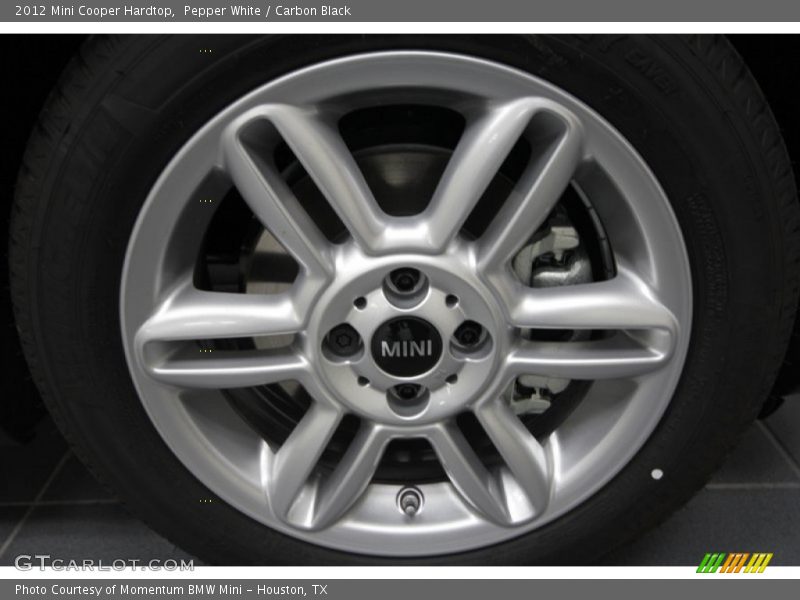Pepper White / Carbon Black 2012 Mini Cooper Hardtop