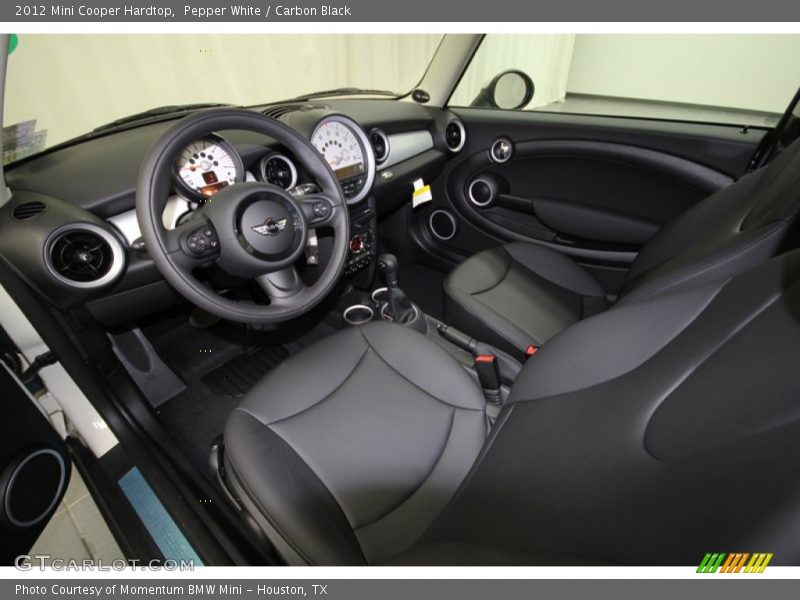 Pepper White / Carbon Black 2012 Mini Cooper Hardtop