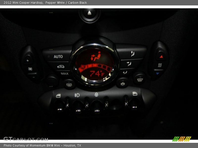 Pepper White / Carbon Black 2012 Mini Cooper Hardtop