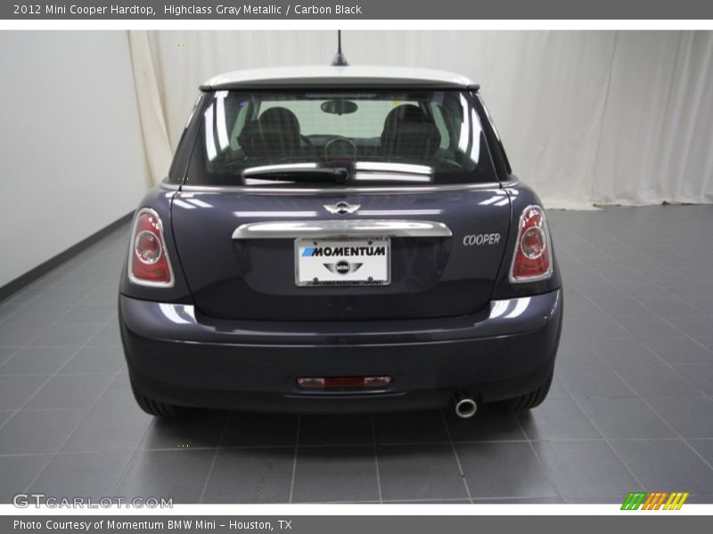 Highclass Gray Metallic / Carbon Black 2012 Mini Cooper Hardtop