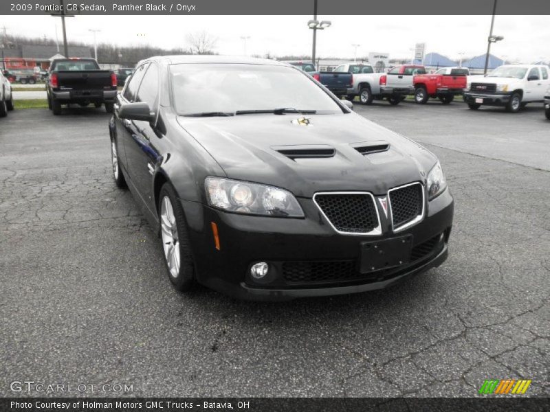 Panther Black / Onyx 2009 Pontiac G8 Sedan