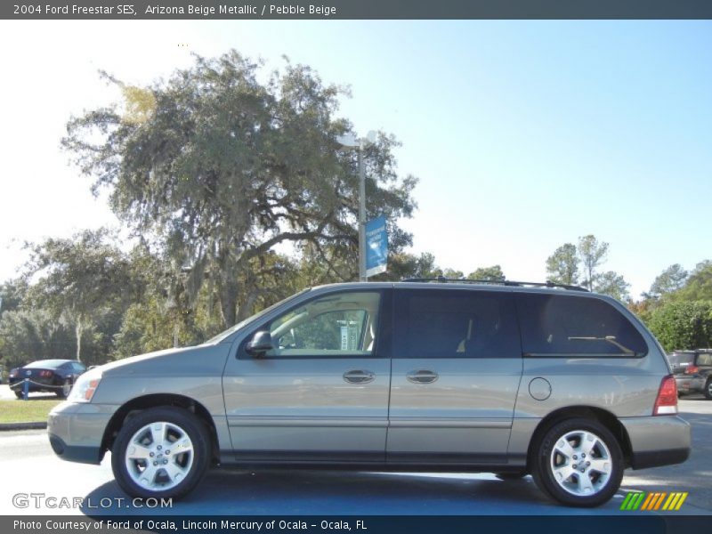 Arizona Beige Metallic / Pebble Beige 2004 Ford Freestar SES