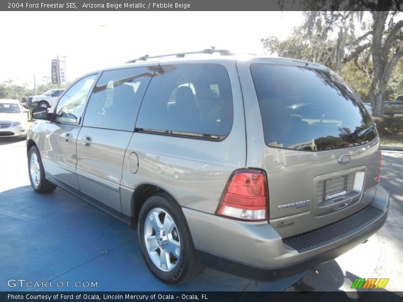 Arizona Beige Metallic / Pebble Beige 2004 Ford Freestar SES