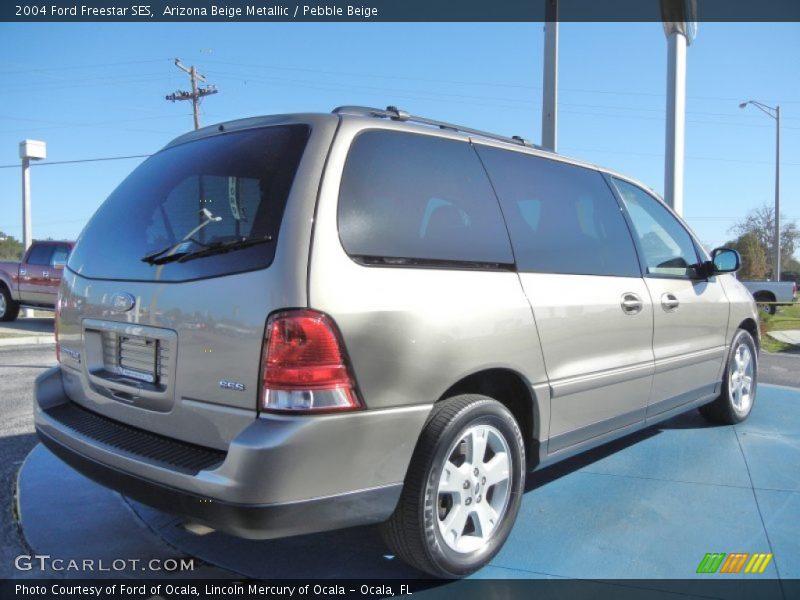Arizona Beige Metallic / Pebble Beige 2004 Ford Freestar SES