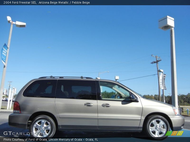 Arizona Beige Metallic / Pebble Beige 2004 Ford Freestar SES