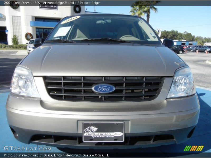 Arizona Beige Metallic / Pebble Beige 2004 Ford Freestar SES