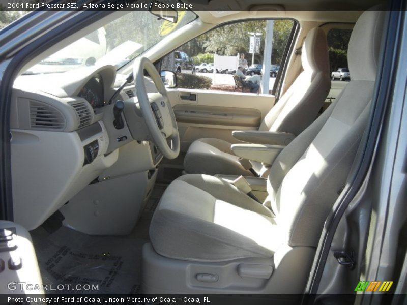 Arizona Beige Metallic / Pebble Beige 2004 Ford Freestar SES