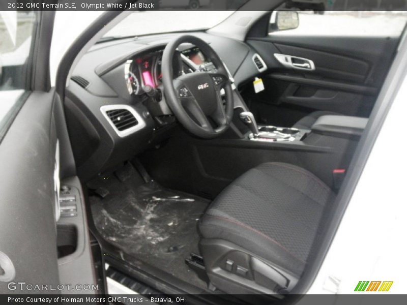 Olympic White / Jet Black 2012 GMC Terrain SLE